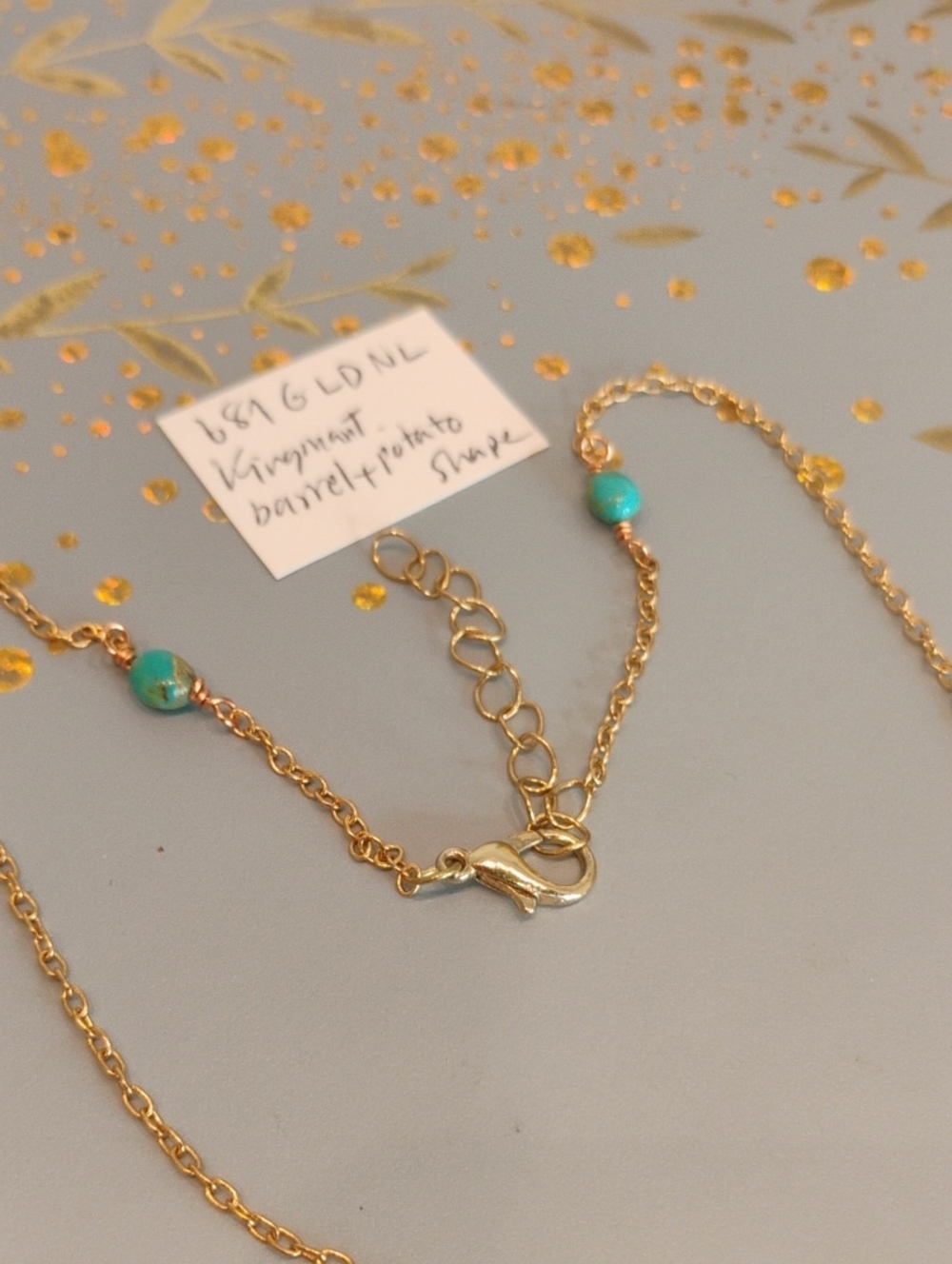 Top Grade Kingman Turquoise Necklace - Picture 3 of 11